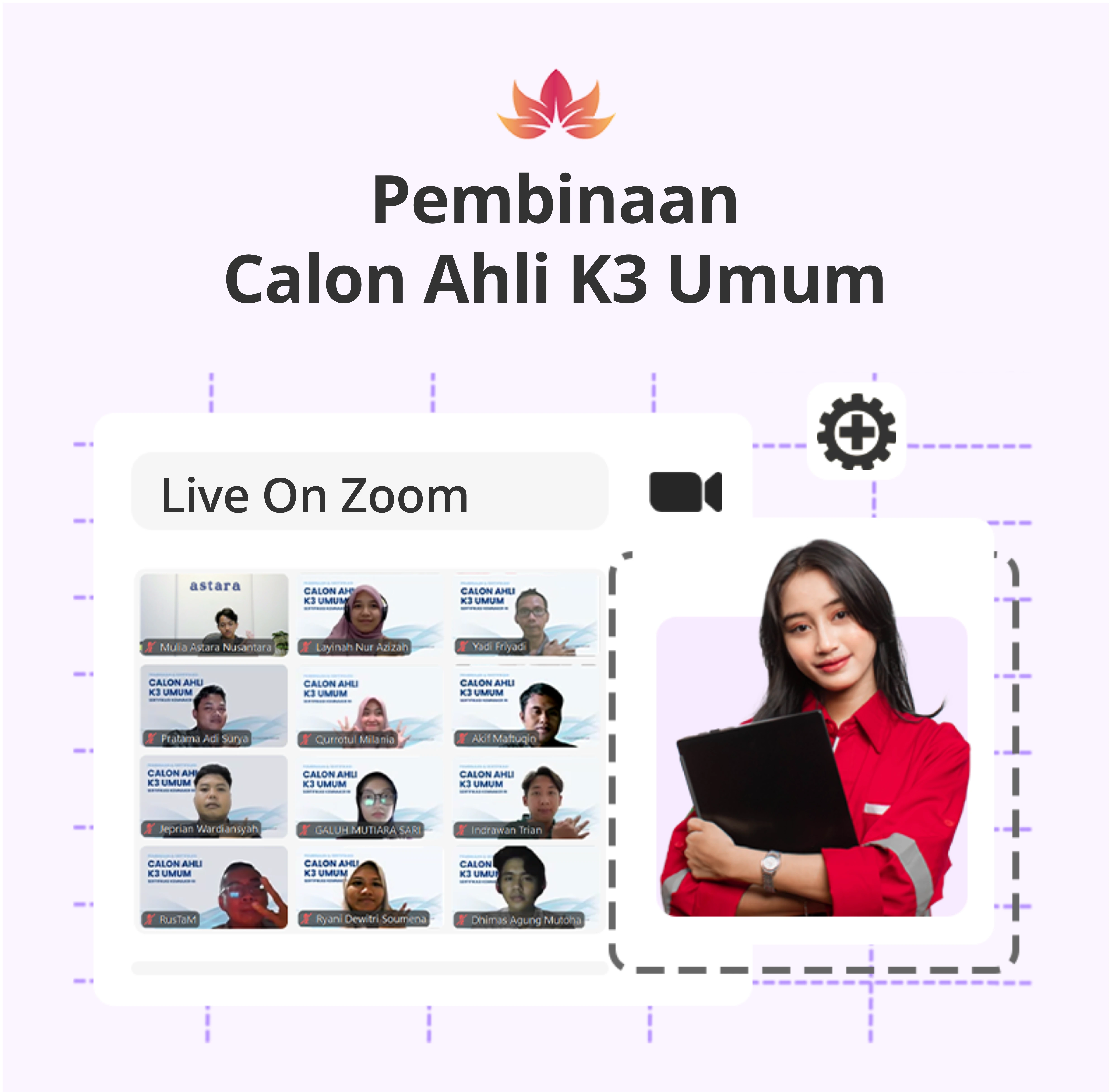 Pembinaan Calon Ahli K3 Umum Kelas Online