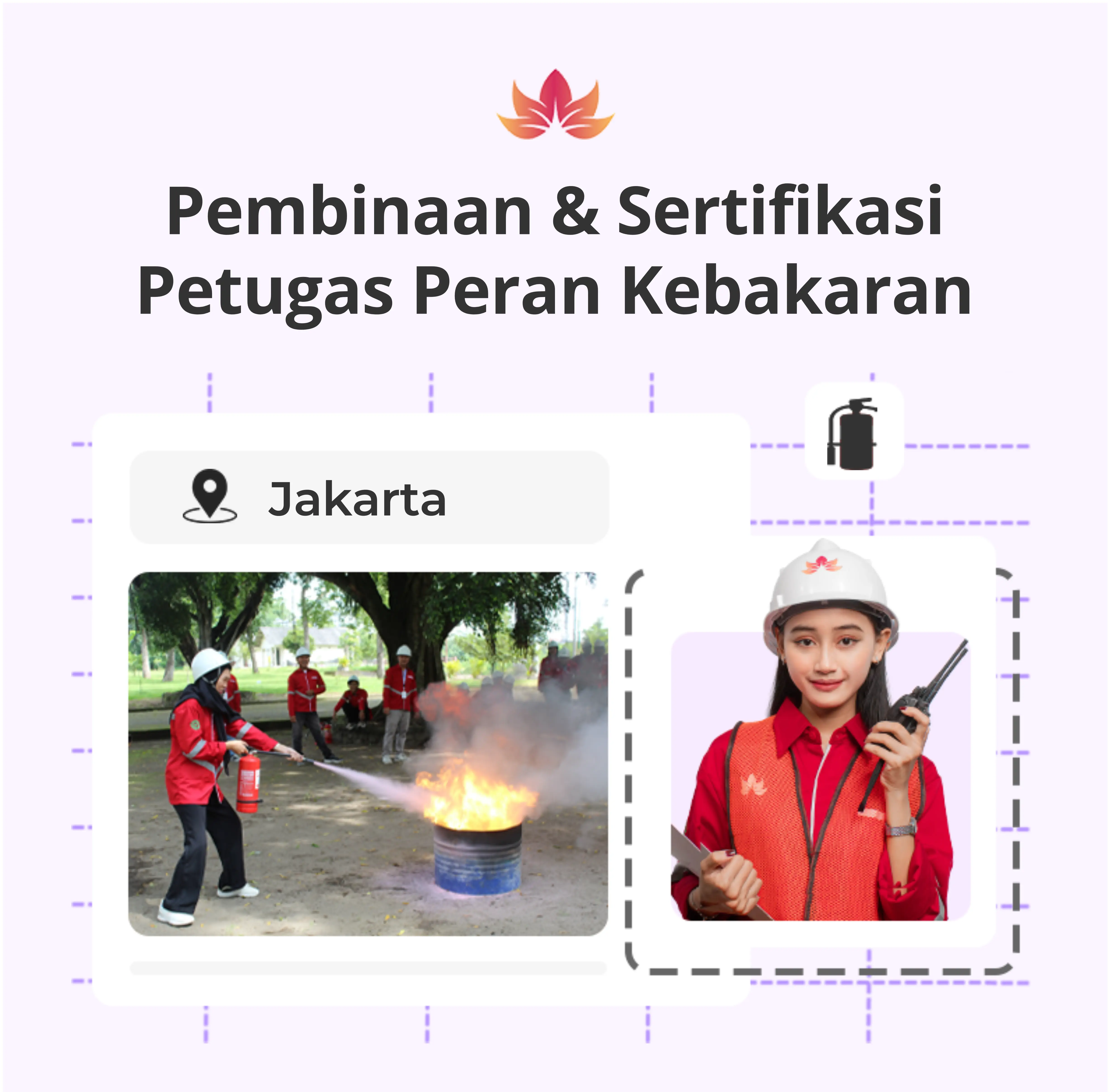 Petugas Peran Kebakaran Kelas D